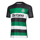 Camisa Futebol Sporting 2024 25 Torcedor Masculino Promoção