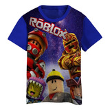 Camisa Game Roblox Infantil Personalizada Jogo