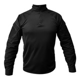 Camisa Gandola Tática Manga Longa Masculina Preta