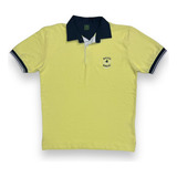 Camisa Gola Polo Brooksfield Masculina Amarelo Original Bkf
