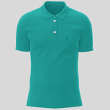 Camisa Gola Polo Casual Confortável Piquet Top Moderna