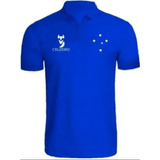 Camisa Gola Polo Cruzeiro Camiseta Polo Torcedor Raposa Ni
