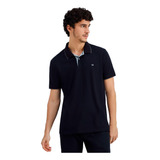 Camisa Gola Polo Hering Básica Masculina Piquet Com Bordado
