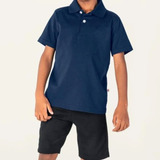 Camisa Gola Polo Infantil Juvenil Menino