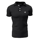Camisa Gola Polo Voker Com Proteção Uv Premium G Preto