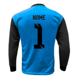 Camisa Goleiro C Nome calça Profissional Adulto E Infantil