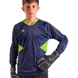 Camisa Goleiro Infantil Juvenil Futebol Futsal Reforçada
