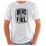 Camisa Gospel Deus E Fiel Unissex