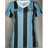 Camisa Grêmio Babylook 1 Tricolor 2024 2025