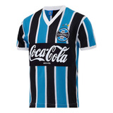 Camisa Grêmio Retrô Coca cola 1989 N 8 Masculina