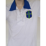 Camisa Histórica Seleção Brasileira 1930 Branca