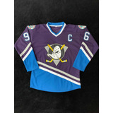 Camisa Hockey The Mighty Ducks Retrô Pronta Entrega
