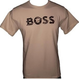 Camisa Hugo Boss Glitch Brilho Creme Elastano Premium