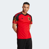 Camisa I Bélgica adidas 2022 Vermelha