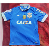 Camisa Iii Nike Corinthians 2013 Azul Oficial