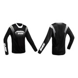 Camisa Ims Sprint Trilha Motocross Velocross Preto branco G