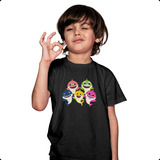 Camisa Infantil Baby Shark Personalizada Oferta Especial