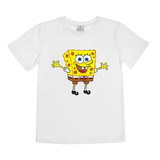 Camisa Infantil Bob Esponja Camiseta 100