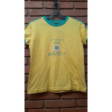 Camisa Infantil Brasil Olympikus Olimpiada