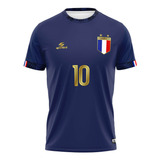 Camisa Infantil França Mbappe Comemorativa Copa