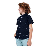 Camisa Infantil Meninobarcos Vela Festa Aniversário Tam1ao10