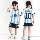 Camisa Infantil N 10 De Lionel Messi Da Argentina u 