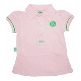 Camisa Infantil Palmeiras Rosa Polo Original