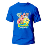 Camisa Infantil Para Menino 1 A 6 Camiseta Bob Esponja Blusa