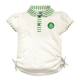 Camisa Infantil Polo Palmeiras Oficial Escudo