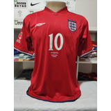 Camisa Inglaterra Copa Do Mundo 2002