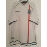 Camisa Inglaterra Copa Mundo 2002 Original Epoca