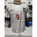 Camisa Inglaterra Euro 2000 Shearer 9 Oficial