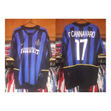 Camisa Inter De Milão Internazionale 2002 Cannavvaro