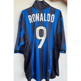 Camisa Internazionale Assinada Ronaldo Fenômeno