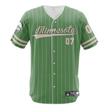 Camisa Jersey Baseball Minnesota Time Beisebol
