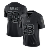 Camisa Jersey Futebol Americano Nfl Seattle Seahawks Black