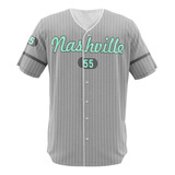 Camisa Jersey Nashville Sounds Baseball Beisebol