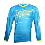Camisa Jt Racing Flex Slasher Azul
