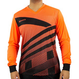 Camisa Kanxa Goleiro M l Original Laranja