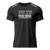 Camisa Krav Maga Hzt Dry Fit Uv50 Preta Uppercut