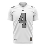 Camisa Las Vegas Raiders Dry Rinno Futebol Americano Branco