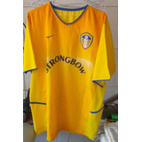 Camisa Leeds United Inglaterra 2002 Dupla Made In Portugal