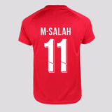 Camisa Liverpool Degradê 11 M Salah Juvenil Vermelha