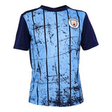 Camisa Manchester City Blues Juvenil Licenciada
