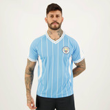 Camisa Manchester City Inserts Azul