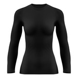 Camisa Manga Longa Feminina Praia Uv 50 Térmica Dry Fit Pr