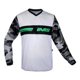 Camisa Manga Longa Ims Loretta Trilha Motocross Velocross P