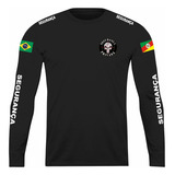 Camisa Manga Longa Segurança Privada Patrimonial Mangas