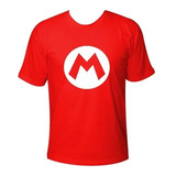 Camisa Mario Bros Vermelha Ou Luigi