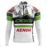 Camisa Masculina Ciclismo Roupa Ciclista Manga Longa Kenda